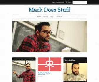 Markdoesstuff.com(Mark Does Stuff) Screenshot