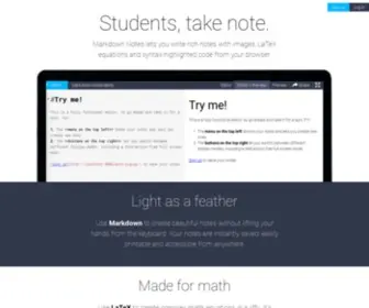 Markdownnotes.com(Markdown Notes) Screenshot