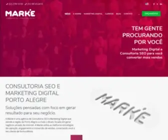 Marke.com.br(Agência de Marketing Digital Porto Alegre) Screenshot