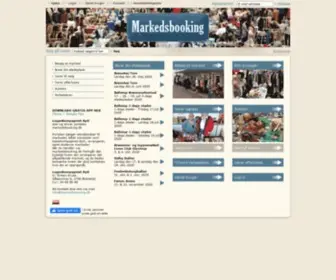 Markedsbooking.dk(Besøg et marked) Screenshot