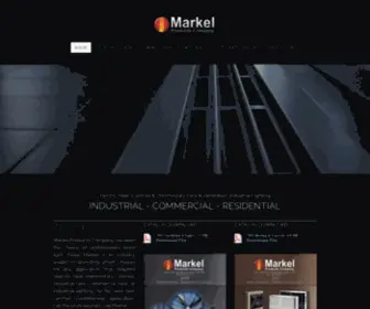 Markel-Products.com(Markel Mechanical Distribution Products) Screenshot