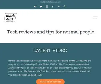 Markellisreviews.com(Tech reviews) Screenshot