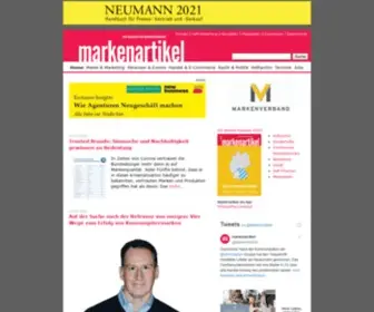 Markenartikel-Magazin.de(Markenartikel) Screenshot