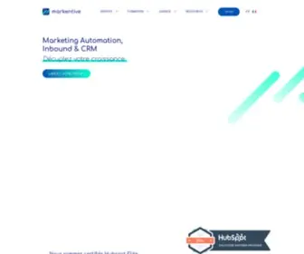 Markentive.fr(Conseil, Intégrateur & agence digitale) Screenshot