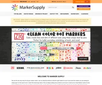 Markersupply.com(Markers for Chalkboards) Screenshot