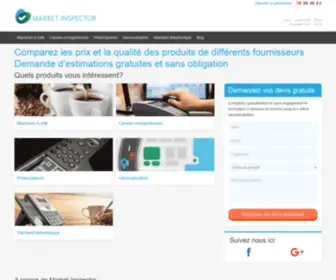 Market-Inspector.fr(Comparez les prix et la qualité des produits de différents fournisseurs) Screenshot
