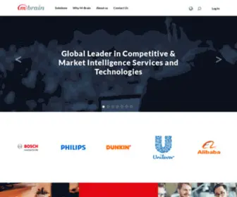 Market-Intelligent.com(M-Brain Market Research, Competitive Intelligence & Media Insights) Screenshot