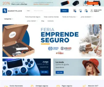 Market-Place.com.ec(Market Place Ecuador) Screenshot