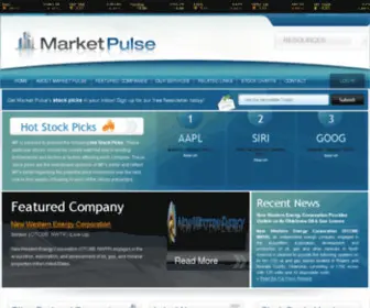 Market-Pulse.com(Market Pulse) Screenshot