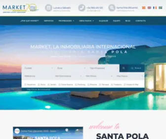 Market-Spain.com(Inmobiliaria Santa Pola) Screenshot