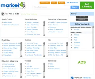 Market4ADS.com(Free Online Ads Posting) Screenshot