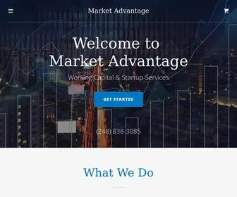 Marketadvantagellc.com(Business Loans) Screenshot