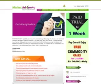 Marketadvisor4U.com(Market Advisor 4U) Screenshot