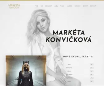 Marketakonvickova.com(Úvod) Screenshot