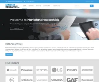 Marketandresearch.biz(Marketandresearch) Screenshot