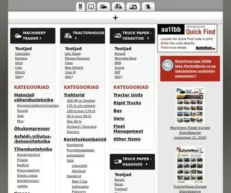 Marketbook.co.ee(Farm equipment) Screenshot