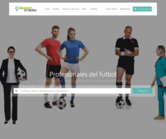 Marketcracks.com(Proveedores de servicios para la práctica del fútbol) Screenshot