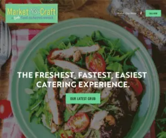 Marketcraftcatering.com(Market Craft Catering) Screenshot
