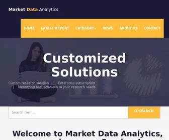 Marketdataanalytics.biz(Market Data Analytics) Screenshot