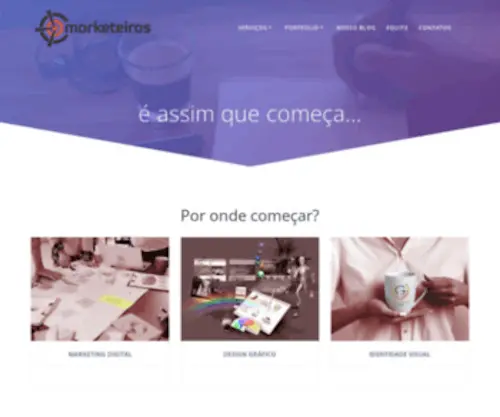Marketeiroscom.com.br(Marketeiros) Screenshot