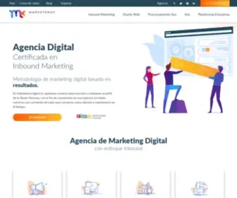 Marketerosagencia.com(Agencia Digital) Screenshot