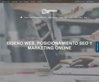 Marketerosweb.com(DISEÑO WEB ESPAÑA) Screenshot