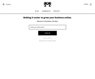 Marketersparadise.com(Marketers Paradise) Screenshot