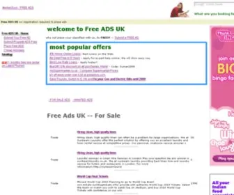 Marketeuro.com(Free Classifieds UK) Screenshot