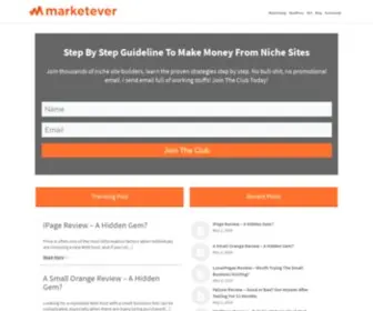 Marketever.com(Tech Based Media Production Company) Screenshot