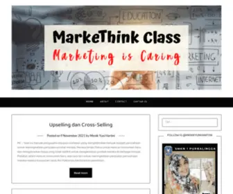 Markethinkclass.com(Bisnis Daring dan Pemasaran) Screenshot