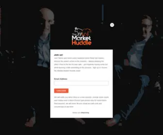 Markethuddle.com(The Market Huddle) Screenshot