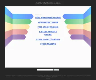 Marketifythemes.com(Fastcomet cloud hosting) Screenshot