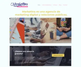 Marketinaa.com(Diseño gráfico) Screenshot