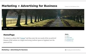 Marketing-Advertising.biz(Contact Us to Get Business Done) Screenshot