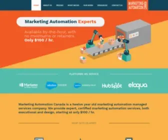 Marketing-Automation.ca(A dedicated marketing automation agency at your service) Screenshot