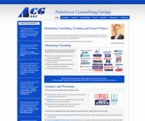 Marketing-Consultant.com(American Consulting Group) Screenshot