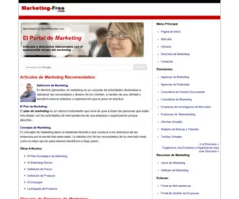 Marketing-Free.com(PORTAL DE MARKETING) Screenshot