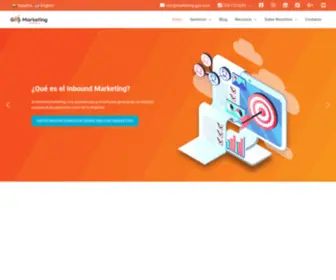 Marketing-GPS.com(Agencia de marketing Digital y Inbound Marketing Colombia) Screenshot
