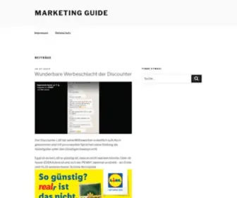 Marketing-Gui.de(Marketing Ideen) Screenshot