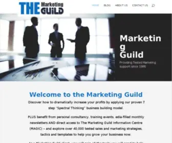 Marketing-Guild.com(The Marketing Guild) Screenshot