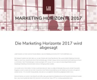 Marketing-Horizonte.de(Marketing HorizonteMTP e.V) Screenshot