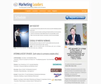 Marketing-Leaders.org(Marketing Leaders) Screenshot