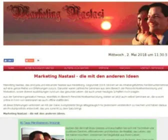 Marketing-Nastasi.de(Marketing Nastasi Julia und Alexander Nastasi aus Schwetzingen Marketing Nastasi) Screenshot