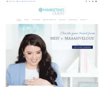 Marketing-Queen.com(Marketing Queen Consulting) Screenshot