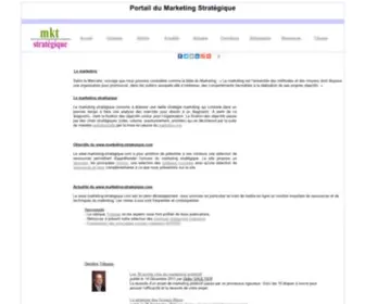 Marketing-Strategique.com(Sélection de Ressources sur le Marketing Stratégique) Screenshot