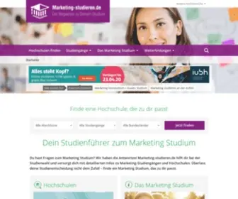 Marketing-Studieren.de(Alle) Screenshot