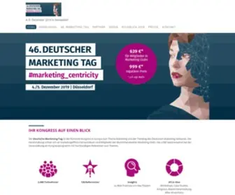 Marketing-Tag.de(Management Forum der Verlagsgruppe Handelsblatt GmbH) Screenshot