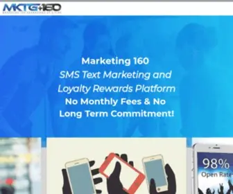 Marketing160.com(Home) Screenshot