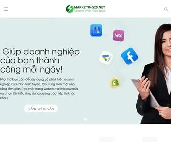 Marketing2S.net(Dịch vụ Marketing web) Screenshot