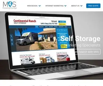 Marketing4Storage.com(Self storage marketing and SEO company) Screenshot